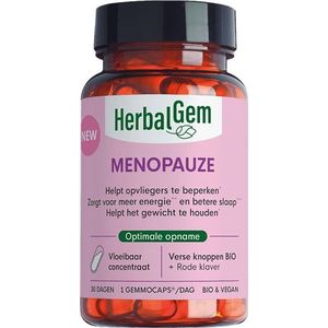 Herbalgem - Gemmocaps Menopause - Voedingssupplementen - 30 Caps