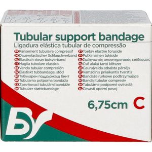 Pharmex - Elastisch Buis Steunverband - 6,75cm x 1M - Katoen