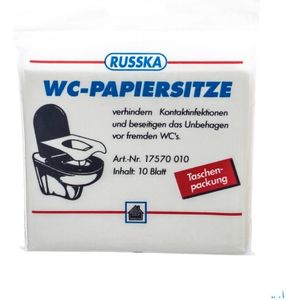 Pharmex Wc-bril Beschermer Papier 10  -  Infinity Pharma