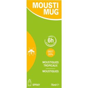 Moustimug 20% Deet Spray 75ml