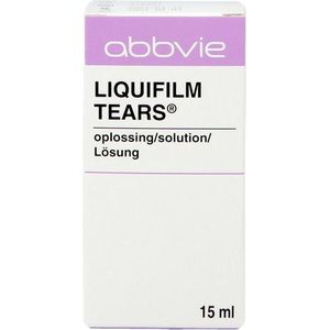 Liquifilm Tears Steriele Oplossing 15 ml