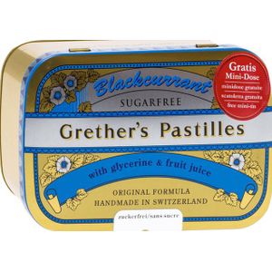 Blackcurrant Grethers Zs Past 440 gr  -  Melisana