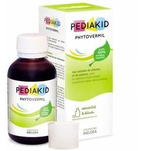 PEDIAKID - Phytovermil - Gezondheidsproduct - Rood Fruit - Plantenextracten