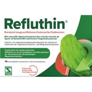 Refluthin Fruit Kauwtabl 48