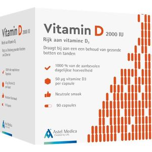 Astel Vitamin D 2000Iu Caps 90