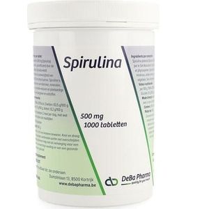 Spirulina Tabletten 1000x500 mg  -  Deba Pharma