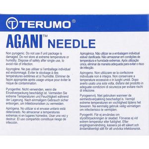 Terumo Naald Agani 23G 1 1/4 Rb Blauw 100  -  Terumo Europe