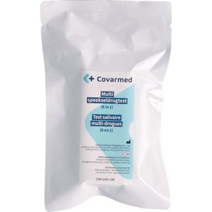 Drugtest Speeksel 6 Drugs(coc/amph/cannab/opiat/xt  -  Covarmed