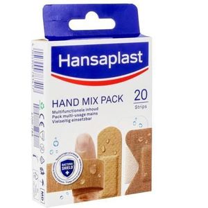 Hansaplast Pleisters Hand Mix Pack Strips 20  -  Beiersdorf