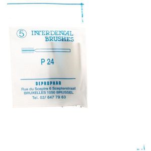 Proximal Tandenborstel M/heft Cylindrisch Breed 5 P24  -  Deprophar