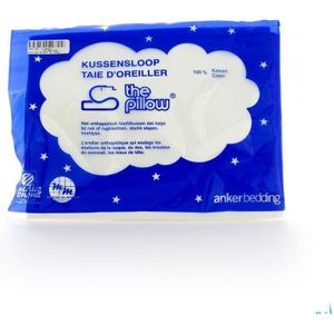 Katoenen sloop 1-delig wit The pollow normal Matrassen en kussens