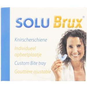 Solu Brux Opbeetplaatje Aanpasbaar Blauw