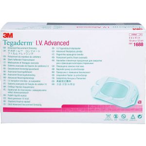 Tegaderm Iv Advanced Dressing 10,0x12,0cm 50 1688  -  3M