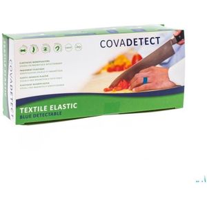 Cova Detectiepleister Blauw 2x18cm Text100 20180t  -  Covarmed