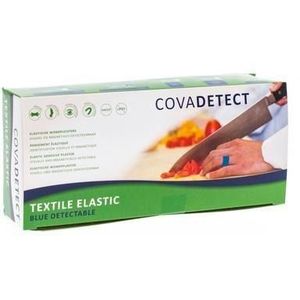 Cova Detectiepleister Blauw 2x18cm Text100 20180t  -  Covarmed