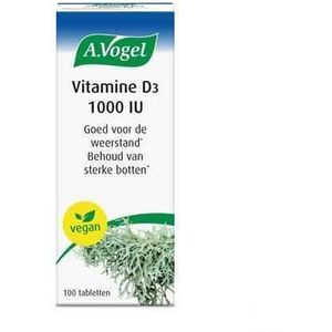 Vogel Vitamine D3 1000 Tabletten 100  -  A.vogel