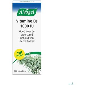 Vogel Vitamine D3 1000 Tabletten 100  -  A.vogel