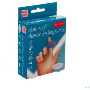 Bluezeno Detectable Fingerstrip 18,0x3,0cm 20  -  Zeno Phar