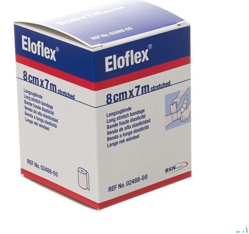 Eloflex Compressiewindel Licht El. 8Cmx7M 0248800