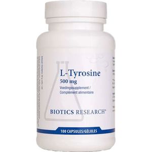 Biotics L-Tyrosine 500mg 100 capsules  -  Energetica Natura