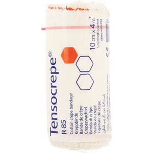 Fixatieverband - Ecru - Elastische Crêpe - 100% Katoen - 120% Uitrekbaar