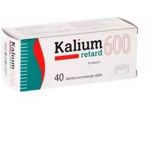 Kalium Retard 600 Tabletten 40x600 mg