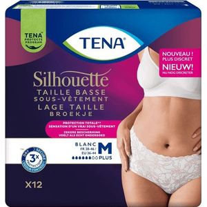 Tena Silhouette Plus Blanc Lage Taille M 12 780103