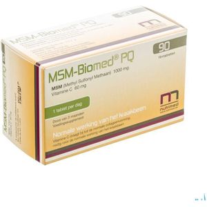 Msm Biomed Pq Tabletten 90  -  Nutrimed