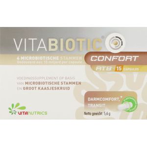 Vitabiotic - Confort - Voedingssupplement - 10 Miljard Stammen Per Capsule