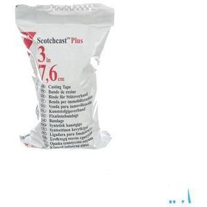 Scotchcast Gipsverb Synth Wit 7,5cmx3,6m 82003w  -  3M