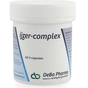 Ijzer Complex Vegetat. Capsule 60x25 mg  -  Deba Pharma