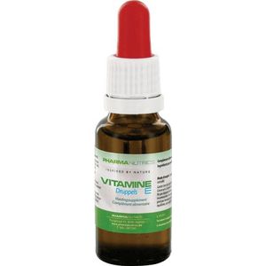 Vit E Druppels 20ml Pharmanutrics  -  Pharmanutrics