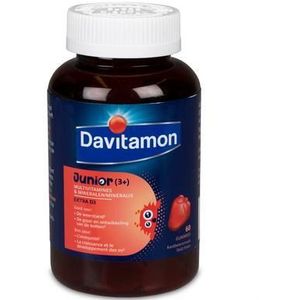 Davitamon Junior Gummies Aardbei 60