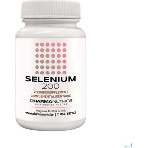 Selenium Actief 200 Comp 200 Pharmanutrics  -  Pharmanutrics