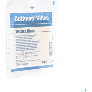 Cutimed Siltec Kp Steriel 10,0x10,0cm 1 7328501