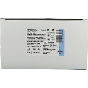 Ruschcare Eruplast Plus Nelat. Ch18 40cm 60 850162  -  Teleflex Medical