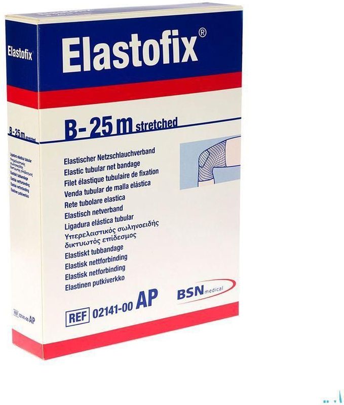 Elastofix - Netverband - 25m - Katoen, Polyamide, Gummivezels