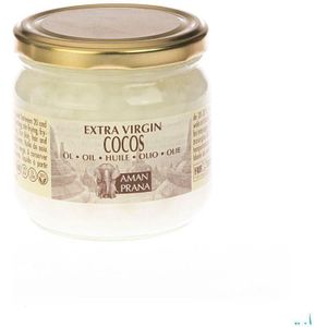 Aman Prana - Kokosnootolie - 325ml - 100% Extra Vierge - Veganistisch