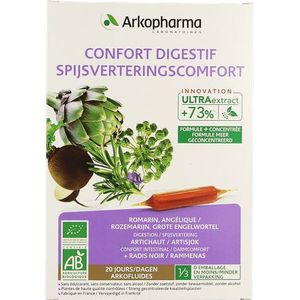 Arkofluide Spijsverteringcomfort Bio Ampullen 20  -  Arkopharma