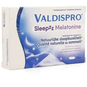 Valdispro Sleepzz Melatonine 30 Tabl