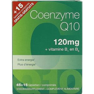 Coenzyme Q10 120Mg Tabl 45+15 Gratuit Revogan