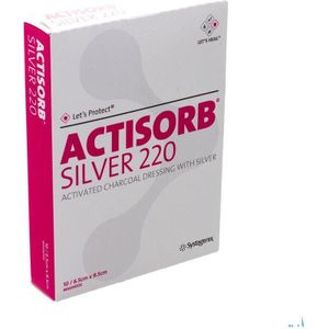 Actisorb Silver 220 Kp 9,5x 6,5cm 10 Mas065de  -  Gd Medical