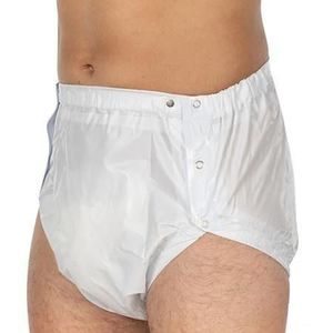 Suprima - PVC-incontinentieslip - Knoopbaar - Wit - 1 stuk