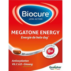 Biocure Megatone Energy La Comp 30  -  Qualiphar