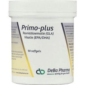 Deba Pharma - Primo-Plus - Capsules - 90 stuks - Omega 3 en 6 Vetzuren
