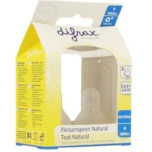 Difrax Flessenspeen Natural Small 671  -  Difrax