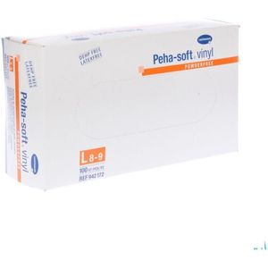 Peha-soft - Onderzoekshandschoen - Poedervrij - Synthetisch Stretch Vinyl