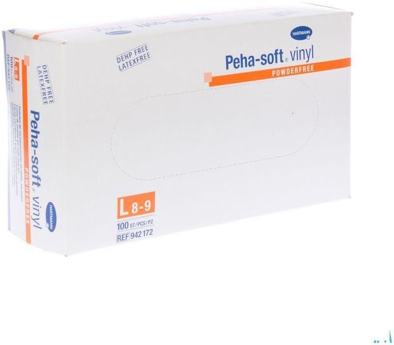 Peha-soft - Onderzoekshandschoen - Poedervrij - Synthetisch Stretch Vinyl