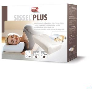 Sissel Plus Hoofdkussen Orthoped. + overtrek Stretch  -  Sissel