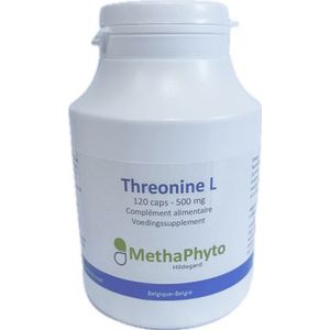 Threonine L 500 mg 120 Capsule Hildegard  -  Methaphyto
